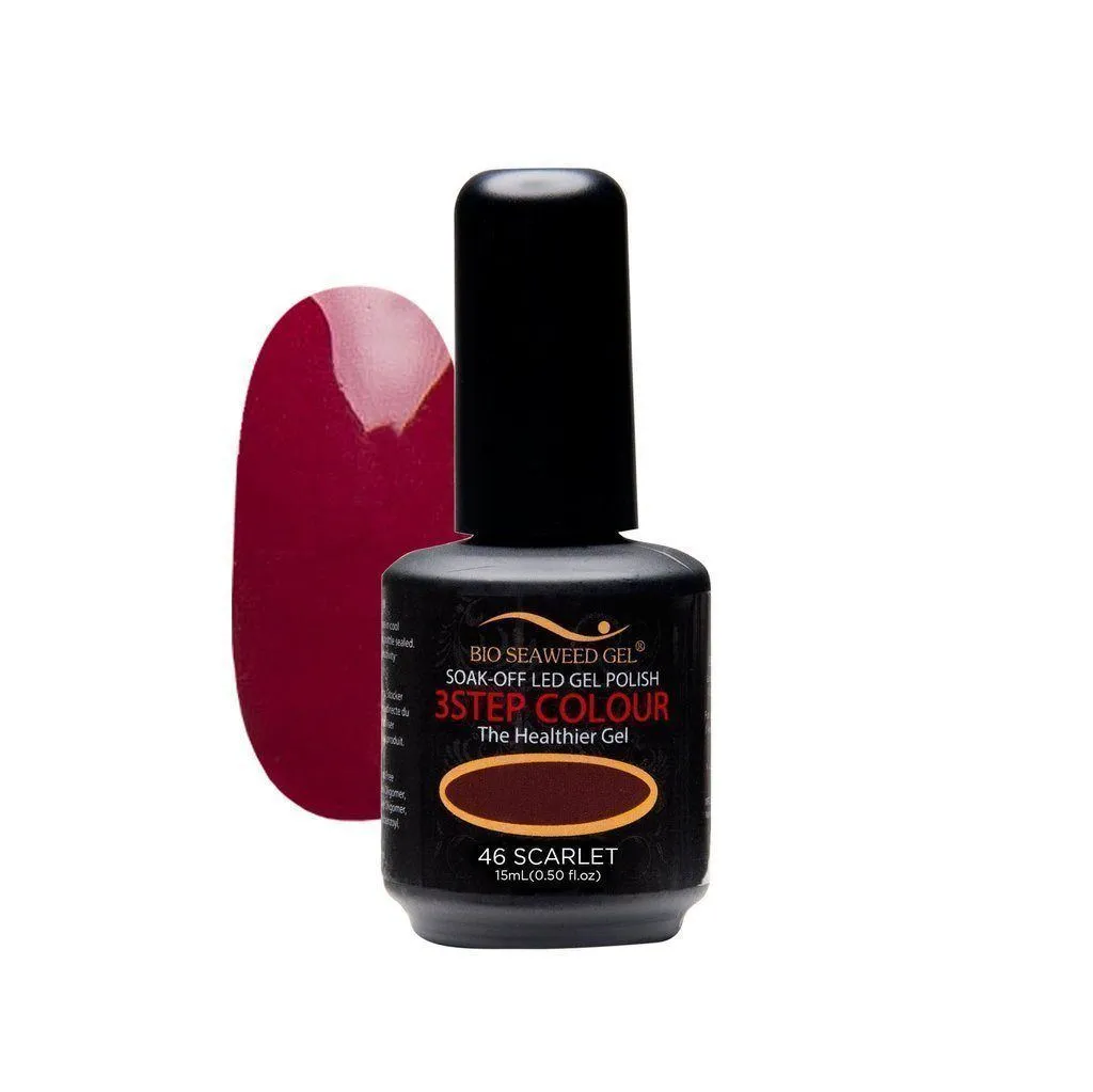 Bio Seaweed 3STEP Gel Polish Scarlet #46